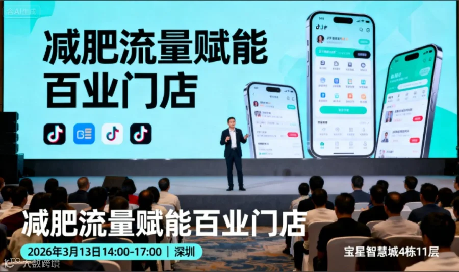 减肥流量赋能百业门店/抖连锁新玩法