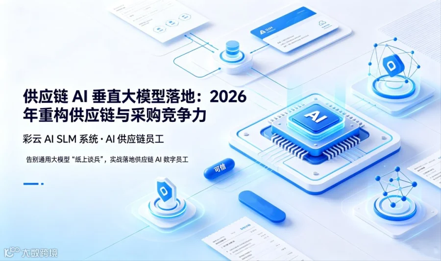 AI 驱动采购变革｜供应链垂直大模型，解锁企业供应链韧性新能力