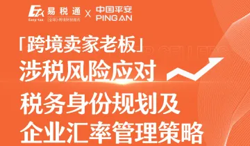 跨境卖家老板——涉税<em>风险</em>应对、税务身份规划及企业汇率<em>管理</em>策略