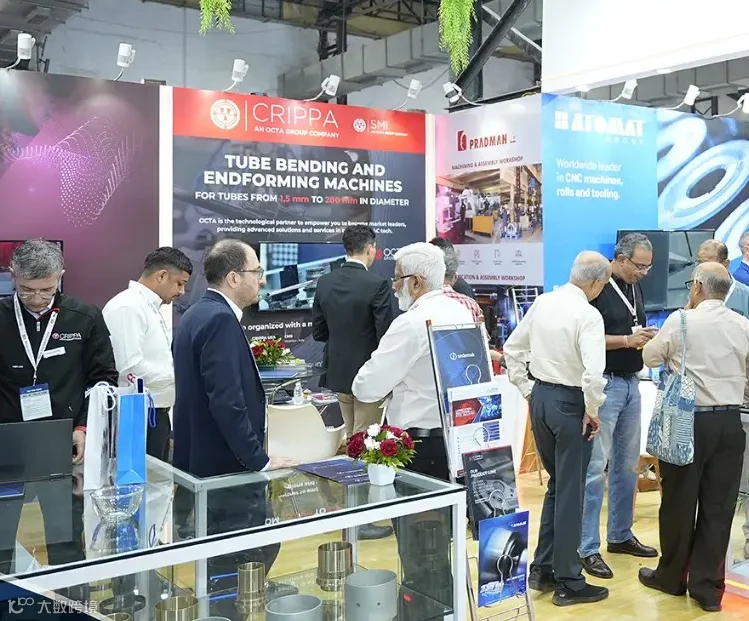 2027年印度国际金属管材展览会Tube & Pipe Fair展馆现场,专业观众参观实况