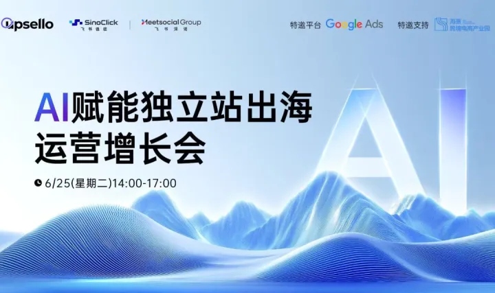 AI赋能独立站出海运营增长会