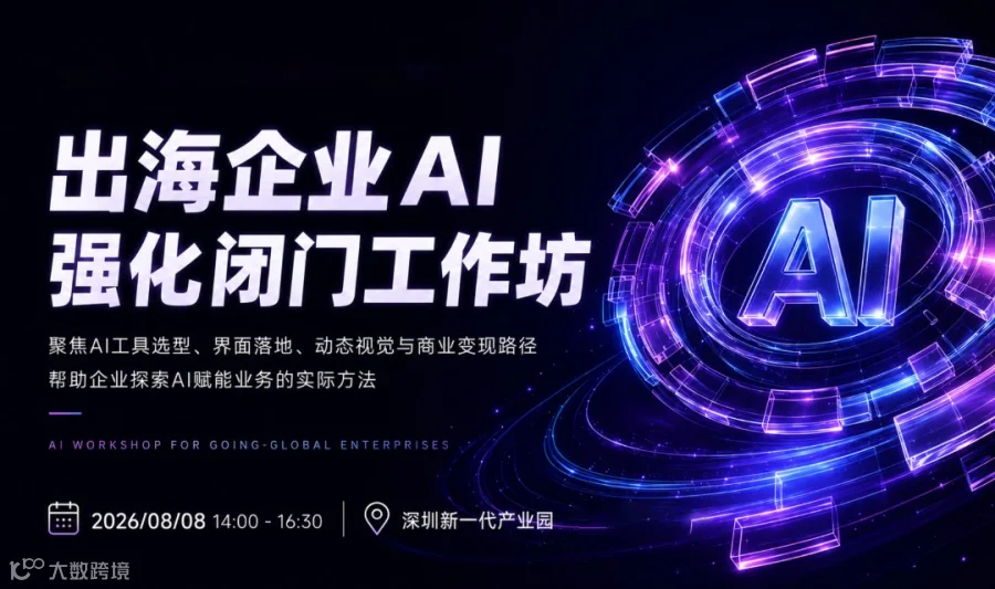 ⌈新360行·产业π对⌋第十二期：出海企业AI强化闭门工作坊