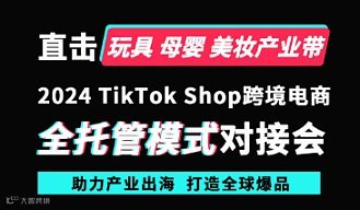 TK三中心跨境电商玩具、母婴、美妆产业带活动