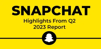 Snapchat 2023 年第二季度报告显示收入下降 4%