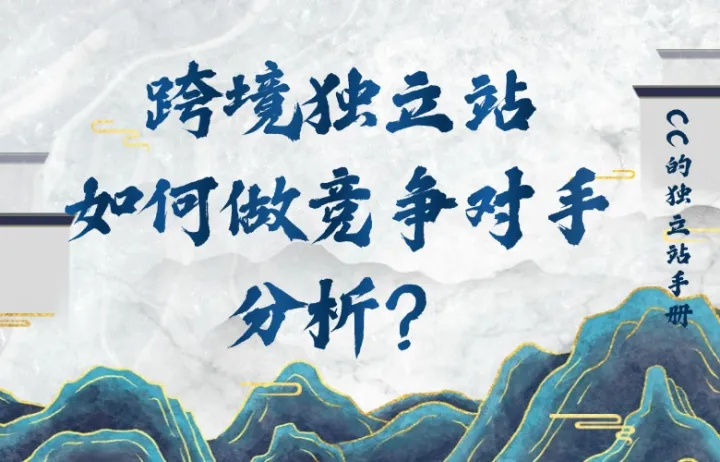 跨境独立站如何做竞争对手分析