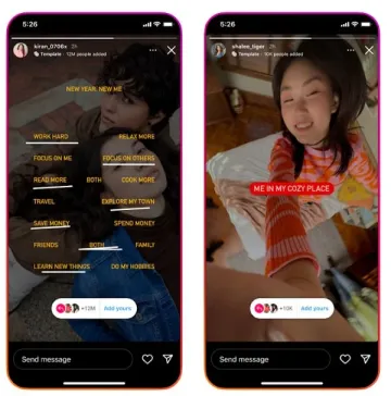 Instagram 通过自定义“添加您的”模板提供新的故事参与选项