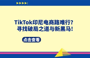 TikTok印尼电商路难行？寻找破局之道与新黑马!