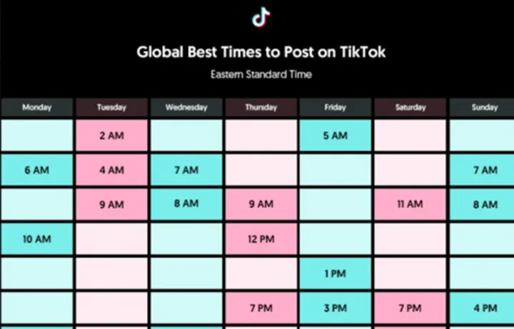 分析了10万个样本，发现了TikTok每天的最佳黄金流量时间