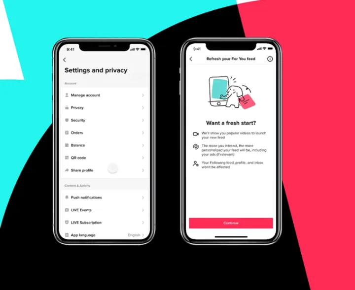 刷新 TikTok For You feed 的新功能