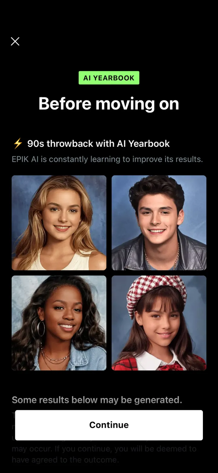 EPIK的AI年鉴成为第一网络现象