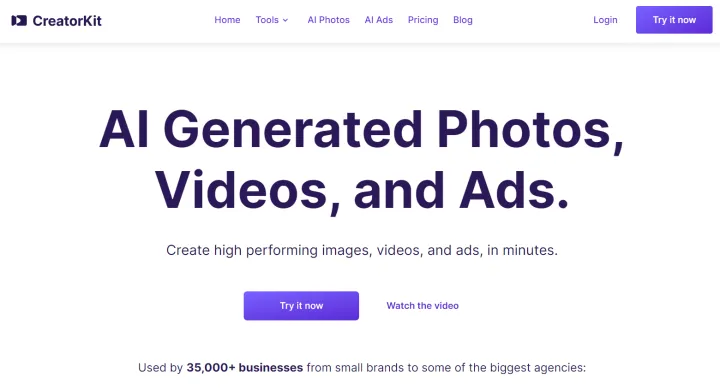 推荐一个AI照片和广告制作工具CreatorKit，一键合成产品背景