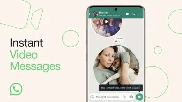 WhatsApp 现在允许您直接在聊天中录制和分享短视频消息