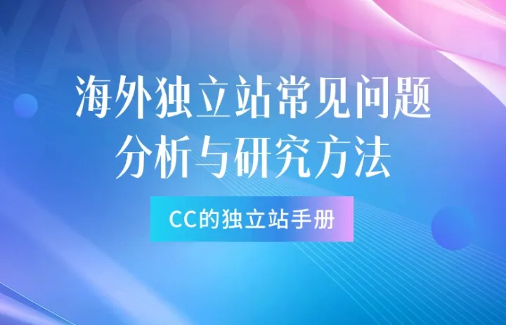 海外独立站常见问题分析与研究方法