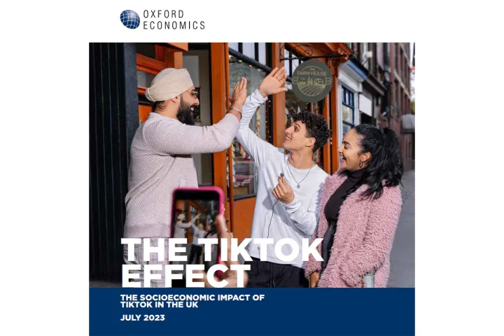 TikTok 上的中小企业经济活动为英国 GDP 贡献了 16.3 亿英镑