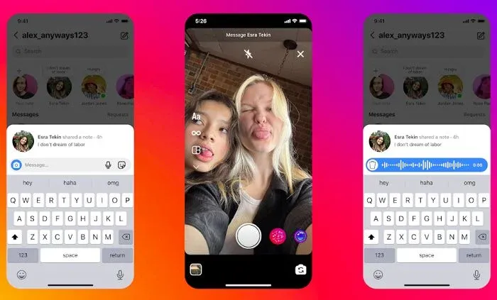 Instagram 为笔记添加循环视频、新笔记回复选项