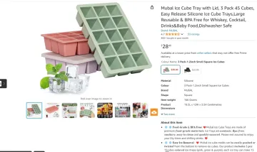 2024.08.01亚马逊选品推荐(仅供参考):硅胶冰格