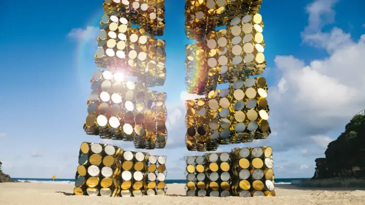 Snapchat在澳大利亚标志性展览“海边雕塑”上推出AR艺术家拼贴画