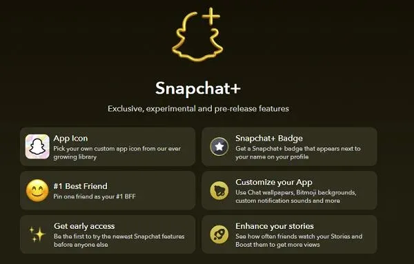 Snapchat 推出圣诞节 Snapchat+ 礼品会员资格