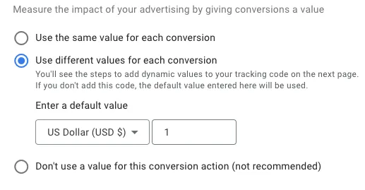 基于价值的竞价推动谷歌广告成功