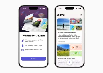 Apple 新的 Journal 应用程序现已随 iOS 17.2 发布而推出