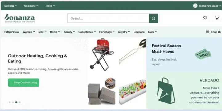 Bonanza-美国跨境电商平台，月访问量超500万次