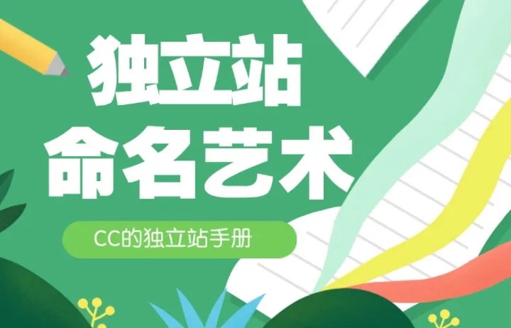 独立站主页命名艺术