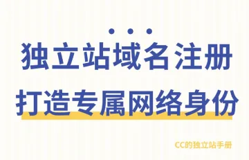 独立站域名注册：打造专属网络身份