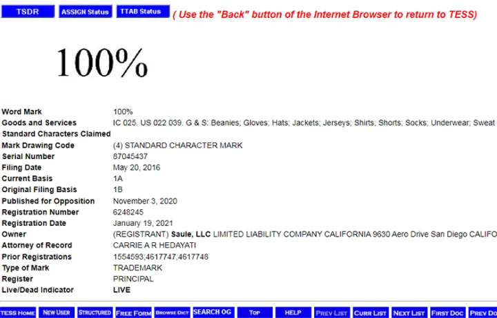 100%也能注册成商标？抓紧自查规避侵权风险！