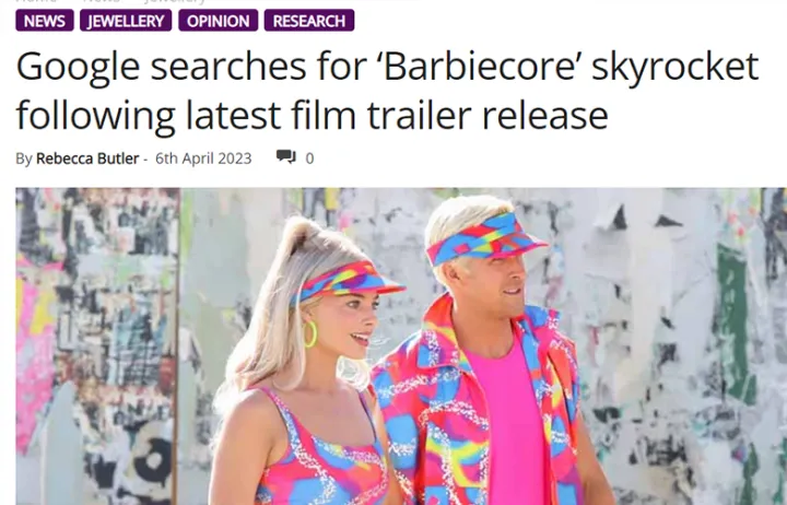 搜索量激增9900%，TikTok粉色潮流又爆了