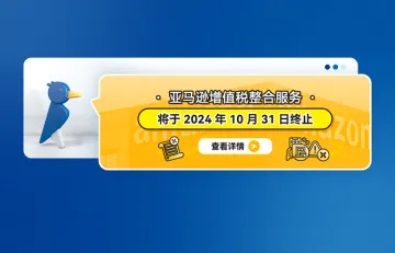 亚马逊增值税整合服务将于 2024 年 10 月 31 日终止