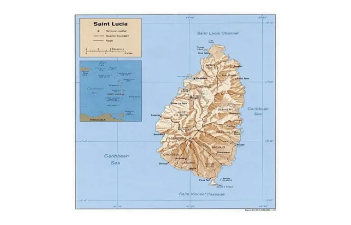 圣盧西亞/Saint Lucia/圣盧西亞聯(lián)邦