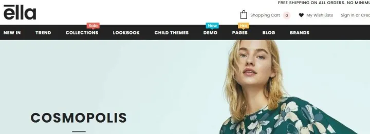 Shopify 独立站优秀的主题模板themes 2020版