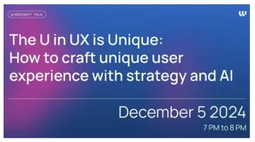 如何用策略和AI打造独特的<em>用户</em><em>体验</em> The U in UX is Unique: