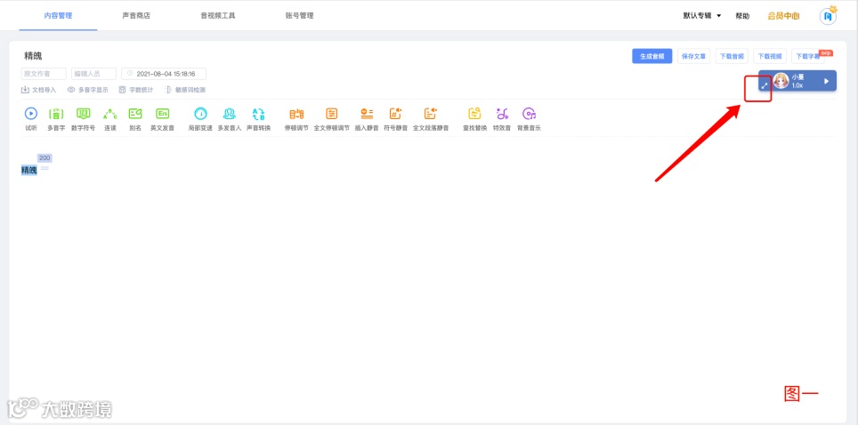 「魔音工坊」帮助文档 4.0 (2021年8月)