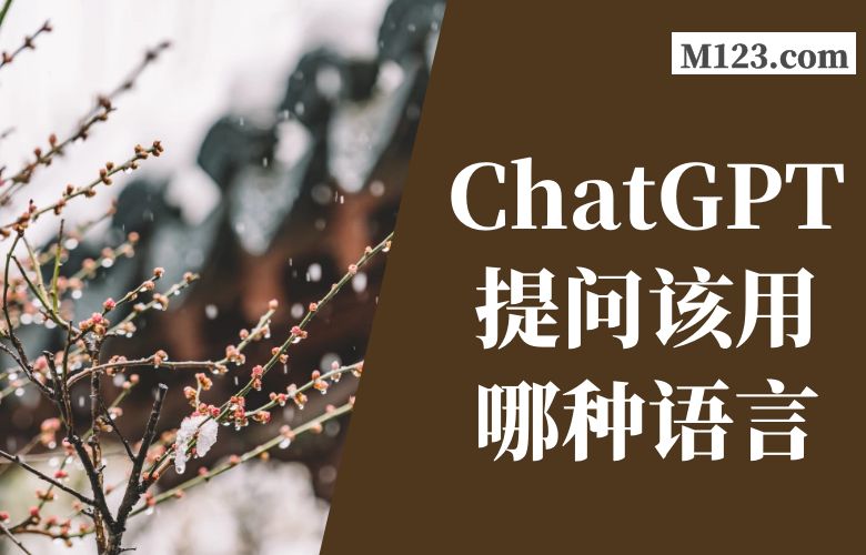 ChatGPT提问该用哪种语言?中文可以吗?