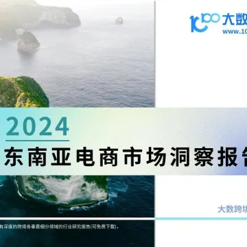 大数独家 |《2024东南亚电商市场洞察报告》解读：电商丛林里的新猎场，东南亚蕴含怎样的财富密码？