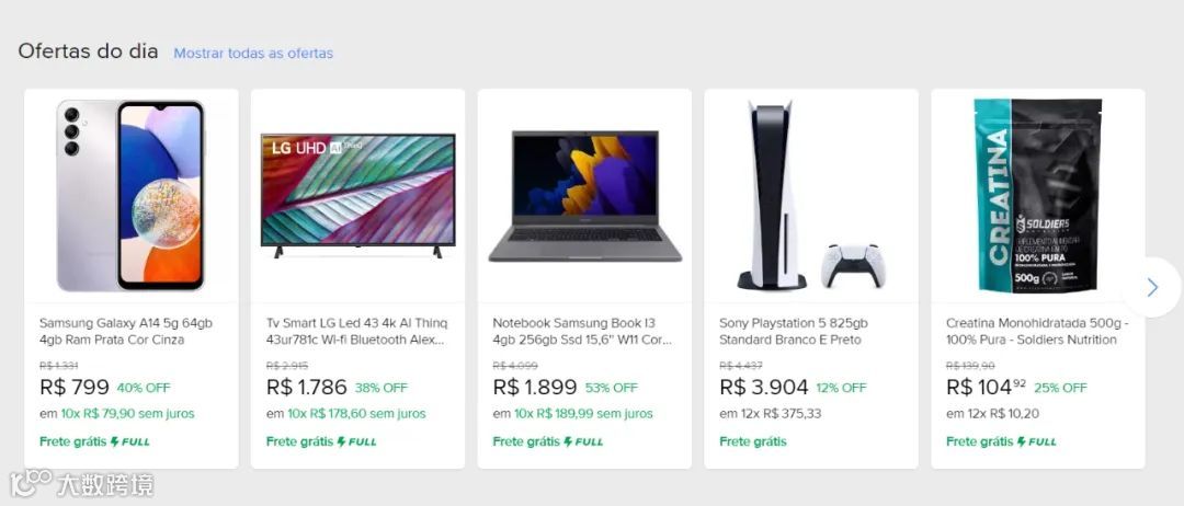 多家巨头混战巴西跨境电商 亚马逊也开始