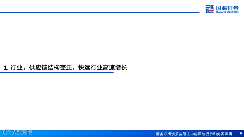 直营快运格局拐点已至，加盟快运性价比凸显