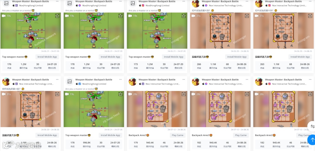 《口袋宠物猪》之后又一背包like成功出海，进入多国游戏榜TOP100，两月下载近60万