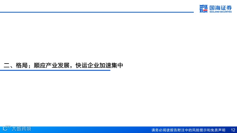 直营快运格局拐点已至，加盟快运性价比凸显