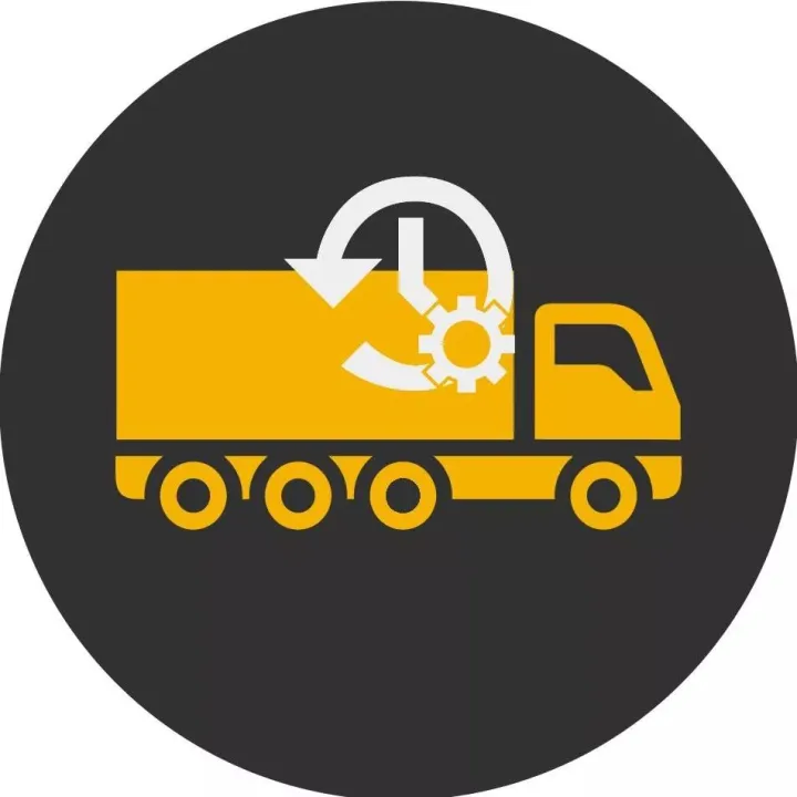 沃尔沃建了一个卡车移动服务站，只有3个集装箱