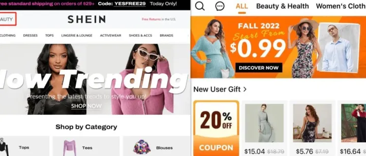 SHEIN营业额暴涨至1107亿，拼多多出海遇劲敌