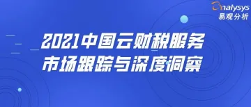 2021中国云财税服务市场跟踪与深度洞察