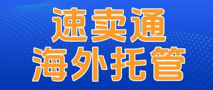 入驻速卖通海外托管，享百亿补贴！