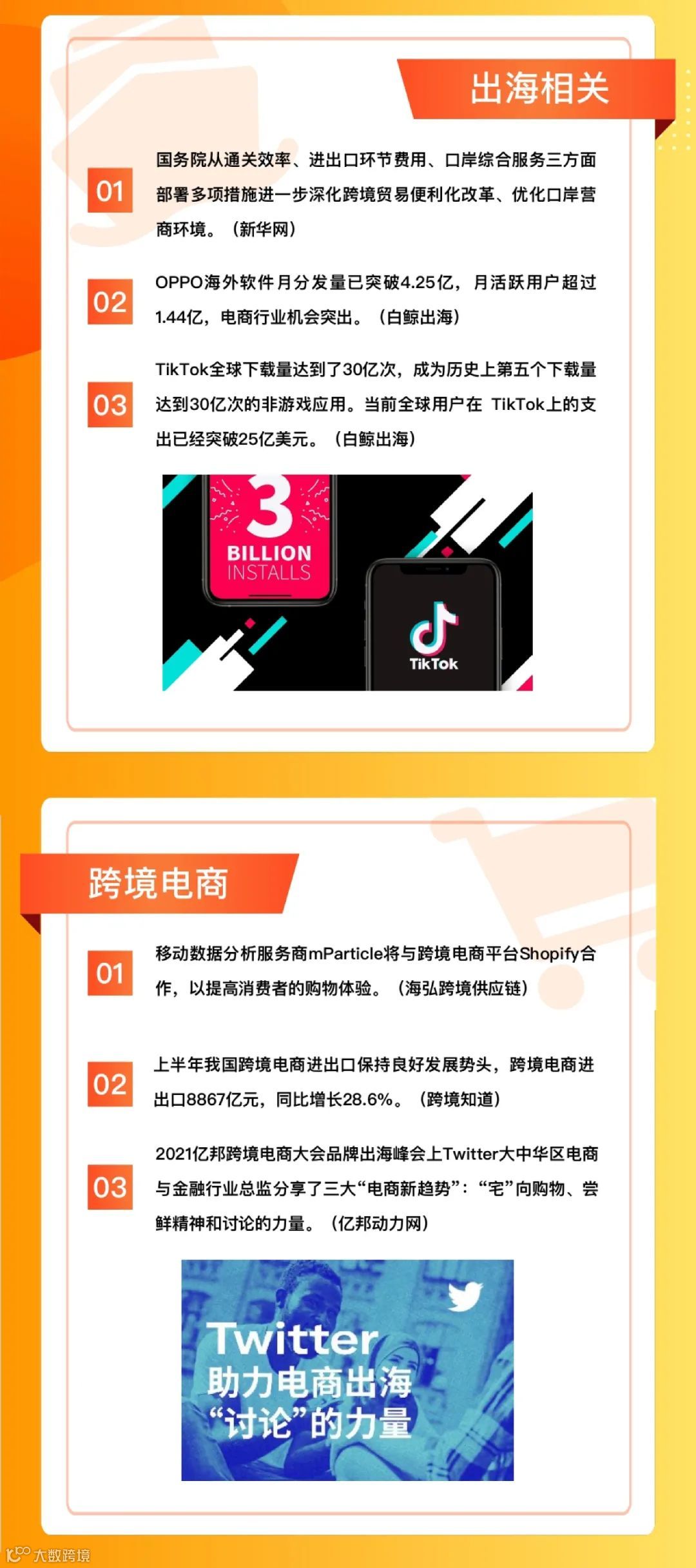 一周出海大事件 | 看看跨境圈都发生了什么事儿？