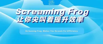 Screaming Frog，让你尖叫着提升效率