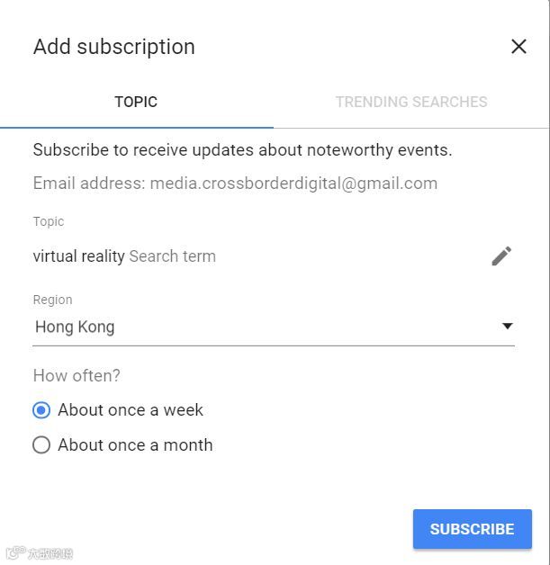 全球热点追踪工具 - Google Trends
