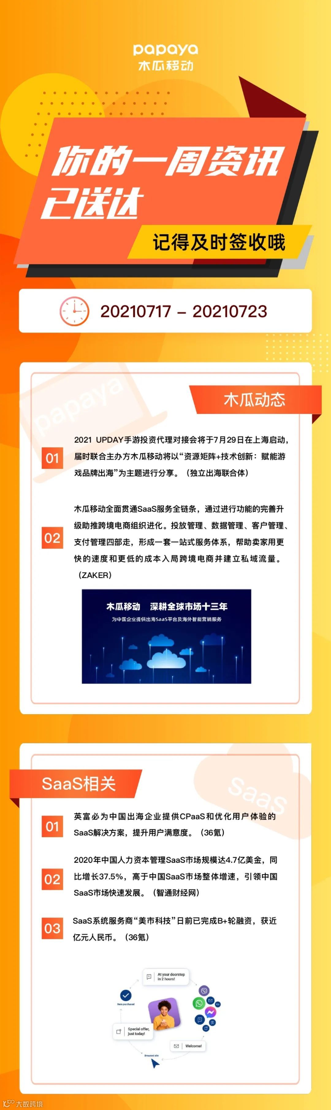 一周出海大事件 | 看看跨境圈都发生了什么事儿？