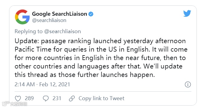 海外搜索营销资讯-2021.3.11