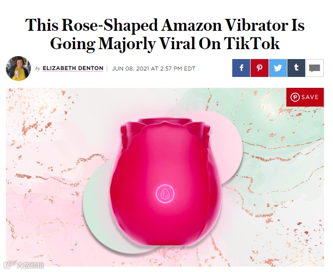 爆红TikTok的成人玩具,让1.66亿女性集体高潮